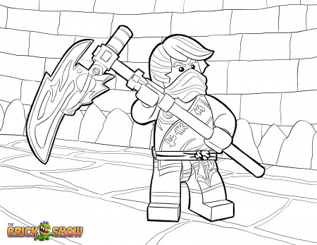 Brick Show Coloring Pages - Coloring Style Pages