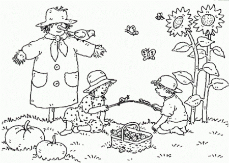 Garden Coloring Pages For Adults Garden Coloring Pages Doodles ...