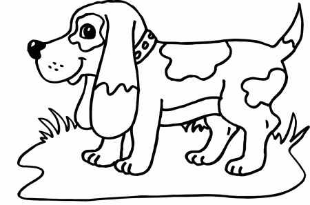 Christmas Coloring Pages Puppy Christmas Coloring Dog Page Print ...
