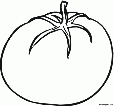 Of Vegetables - Coloring Pages for Kids and for Adults