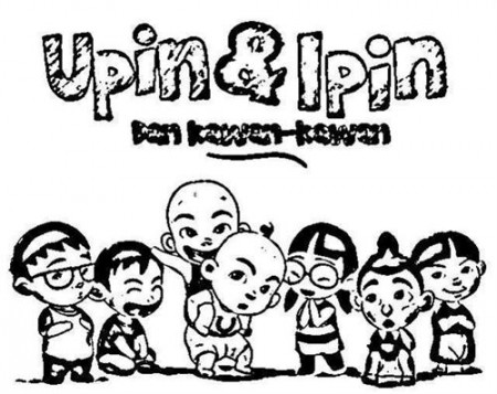 Upin & Ipin Coloring Pages