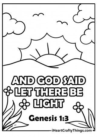 Printable Bible Verse Coloring Pages (Updated 2023)