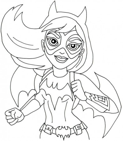 Batgirl Coloring Pages PDF - Coloringfolder.com | Super hero coloring sheets,  Superhero coloring pages, Superhero coloring