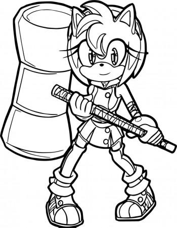Sonic Boom Sonic The Hedgehog Sonic Boom Sonic Coloring Pages
