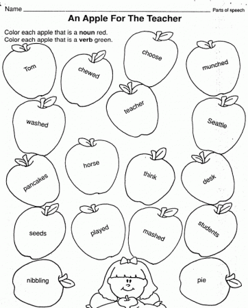 Johnny Appleseed Worksheets | Free Internet Pictures