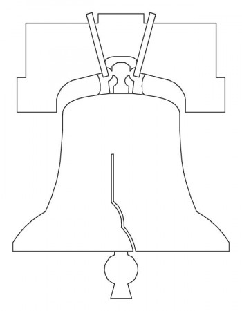 The Liberty Bell coloring page | Download Free The Liberty Bell 