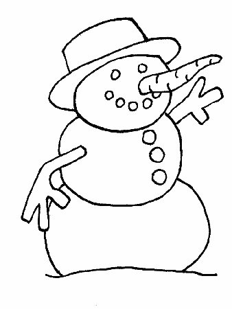 Winter Coloring Pages (4) - Coloring Kids