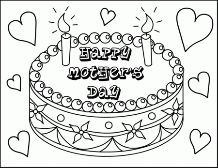 Mother Day Coloring Pages | Coloring Pages