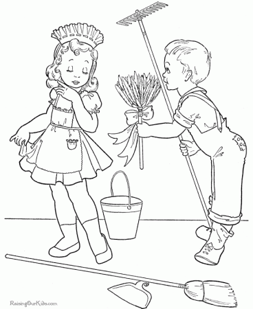Valentine Coloring Book Pages - 010