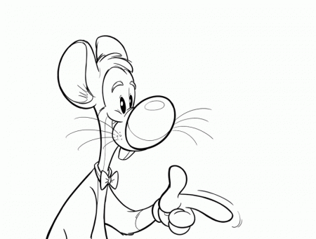 rodger rabbit Colouring Pages