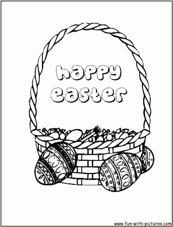 Outlines Coloring Pages Cake Ideas And Designs 272132 Easter 
