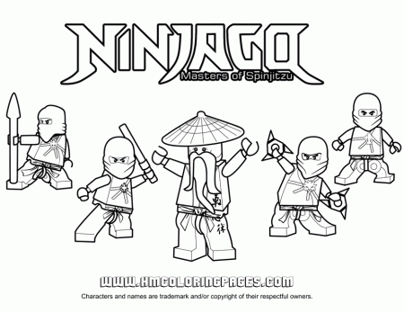 Ninjago Green Ninja Valentine Coloring Page | Free Printable 