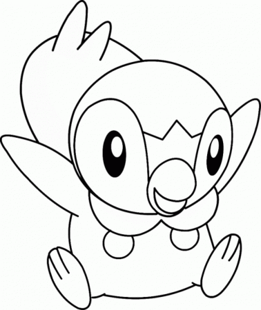 Okemon Piplup Colouring Pages 159692 Piplup Coloring Pages