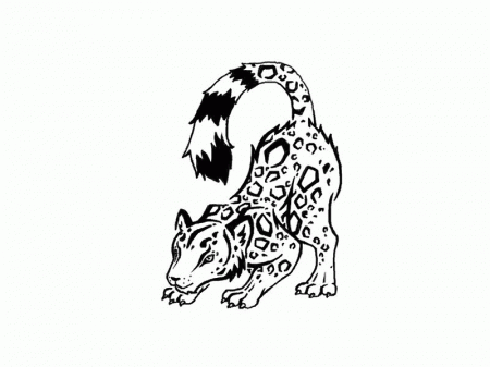Free designs - Snow leopard tattoo wallpaper