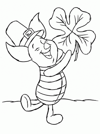 Piglet (Winnie-the-Pooh) Coloring Pages | Disney coloring page