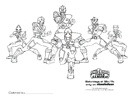 Power Rangers Coloring Pages | Pencils-