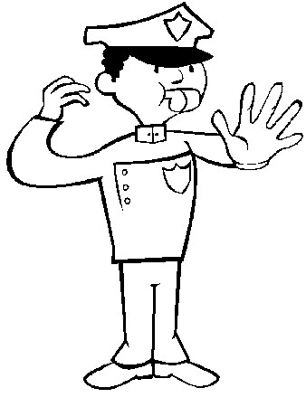 policeman coloring pages | Coloring Picture HD For Kids | Fransus 