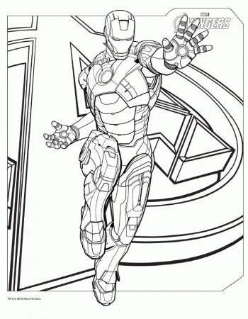 Avengers Coloring Pages | ColoringMates.