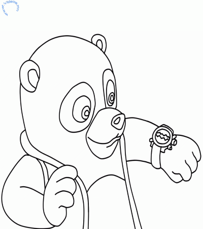 Oso From Special Agent Oso Coloring Page Printable Coloring Page For ...