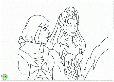 She Ra Coloring page