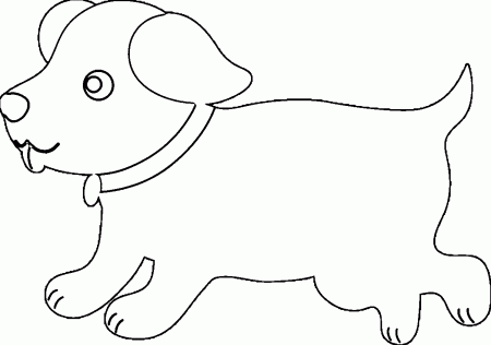 Puppy Dog Puppy Coloring Page | Wecoloringpage