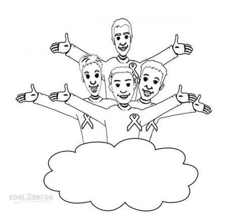 Wiggles Coloring Page