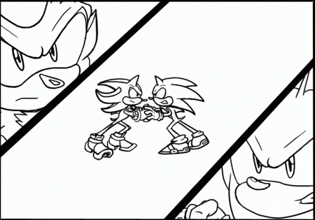 Forms Shadow The Hedgehog Coloring Pages To Print, Ingenuity ...