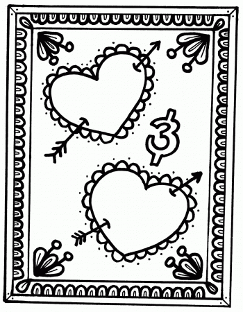 Yucca Flats, N.M.: Wenchkin's coloring pages - Valentine #2