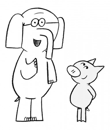 27+ Awesome Image of Elephant And Piggie Coloring Pages -  albanysinsanity.com | Elephant coloring page, Piggie and elephant, Elephant  images