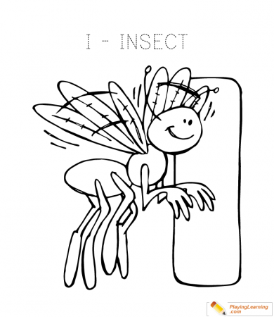Letter I Coloring Page | Free Letter I Coloring Page
