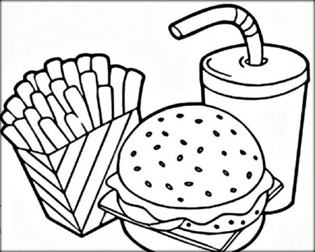 Mcdonalds Coloring Pages Free Download | Educative Printable | Food coloring  pages, Cute coloring pages, Free coloring pages