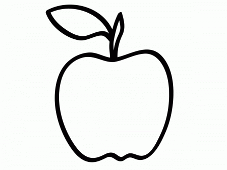 Printable Apple Coloring Pages Kids - Colorine.net | #25285