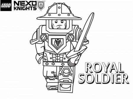 Lego Nexo Knight coloring pages. Free Printable Lego Nexo Knight coloring  pages.