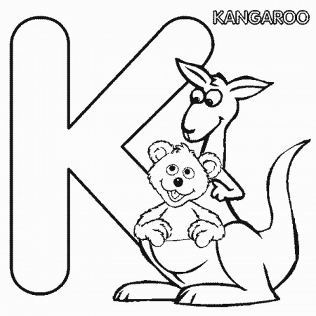 K Coloring Pages Print - Coloring Pages
