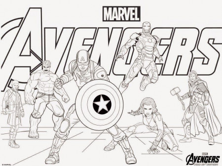 Avengers To Print | Free Coloring Pages on Masivy World