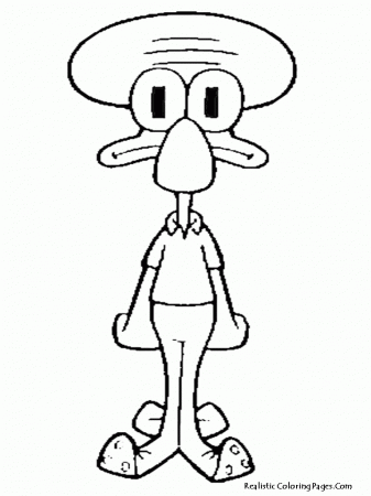 Spongebob Coloring Pages | Realistic Coloring Pages