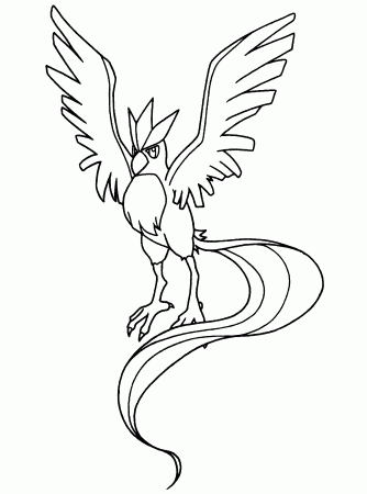 Pokemon Legendary Coloring Pages Free - High Quality Coloring Pages