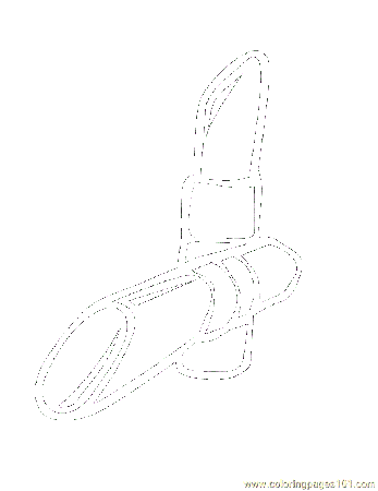 Cosmetic Coloring Pages
