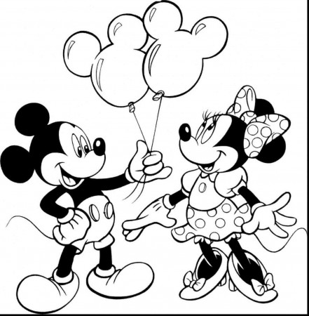 New Coloring | Easy Mickey Mouse Coloring Pages | Kids Coloring