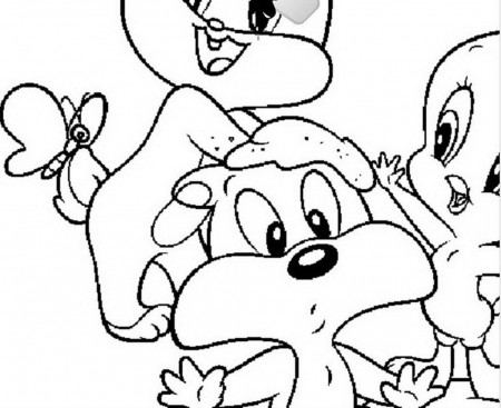 Baby Looney Tunes Coloring Pages Free - High Quality Coloring Pages