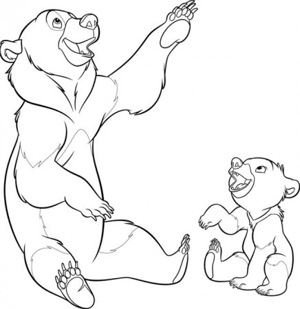 Brother Bear Coloring Pages - Best Coloring Pages For Kids