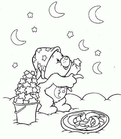 Free Moon And Stars Coloring Pages Printable, Download Free Clip ...