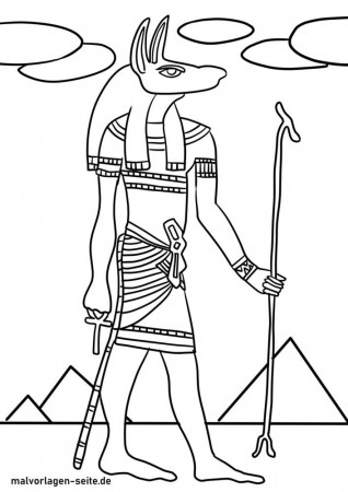 Great coloring page ancient Egypt | History | Free coloring pages