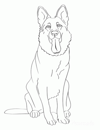 Best Dog Coloring Pages for Kids & Adults | Free Printables