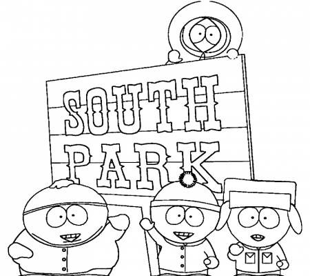 South Park Coloring Pages - Coloring Pages For Kids And Adults