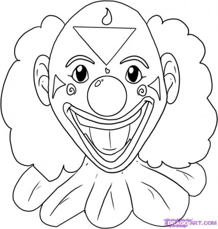 Free Scary Clown Coloring Pages, Download Free Scary Clown Coloring Pages  png images, Free ClipArts on Clipart Library