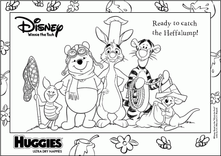 Winnie the pooh and friends colouring in - Enjoy doing activities ...