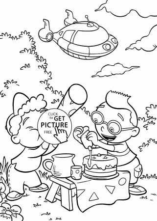 Little Einsteins coloring pages for kids, printable free