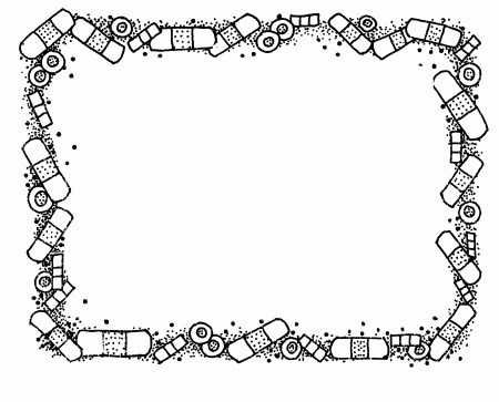 Band Aid Coloring Page - ClipArt Best