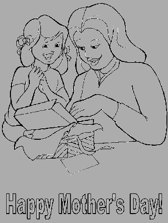 Mothers Day Coloring Pages 3 | Coloring Pages To Print